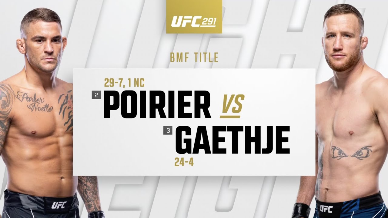 UFC 291: Dustin Poirier vs Justin Gaethje 2 Highlights