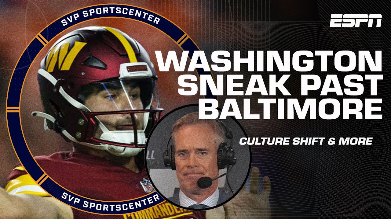 Commanders END Ravens’ 24W streak as energy has ‘changed for the better’ – Joe
