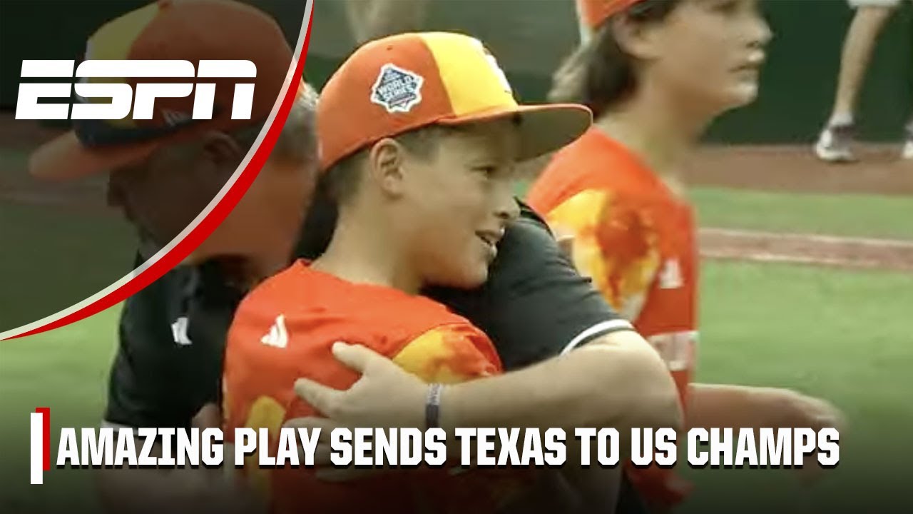 Dalyn Martin makes SENSATIONAL play to send Texas to U.S. title game ? | LLWS