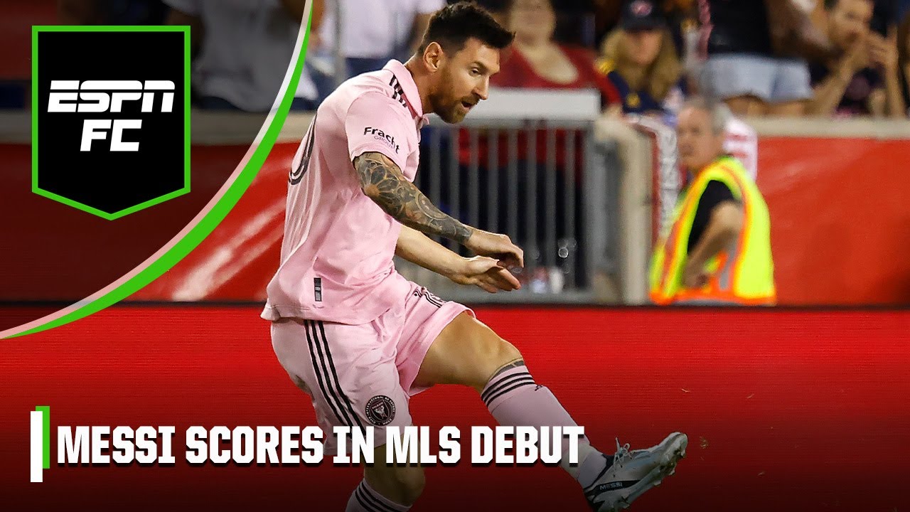 LIONEL MESSI SCORES IN MLS DEBUT 👏 | ESPN FC