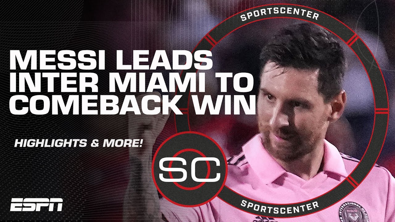 MESSI MANIA 🔥 Inter Miami advance past FC Dallas in DRAMATIC comeback |