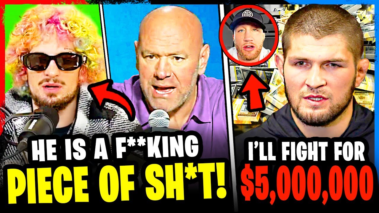 MMA Community SLAMS Sean O’Malley for CHEATING, Khabib REQUESTED $5 Million