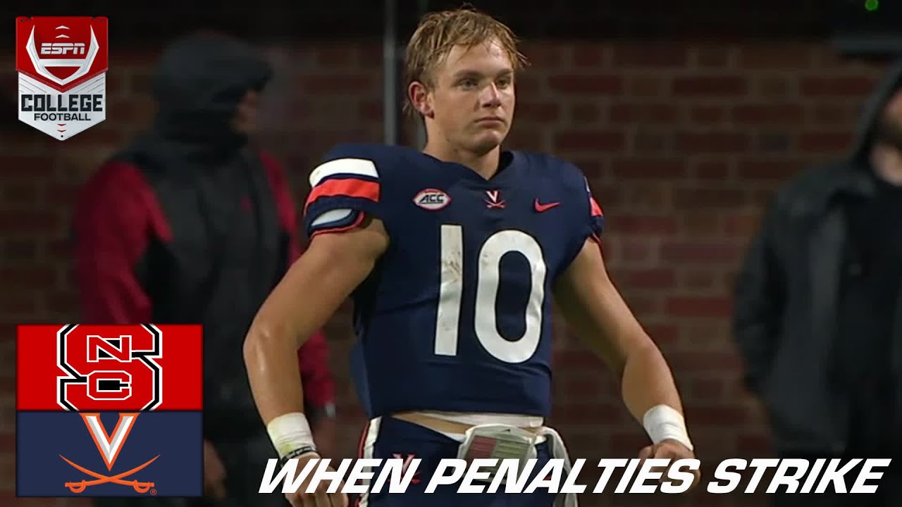 3 FLAGS IN 36 SECONDS 😳 Virginia’s mistakes lead to game-winning field goal for