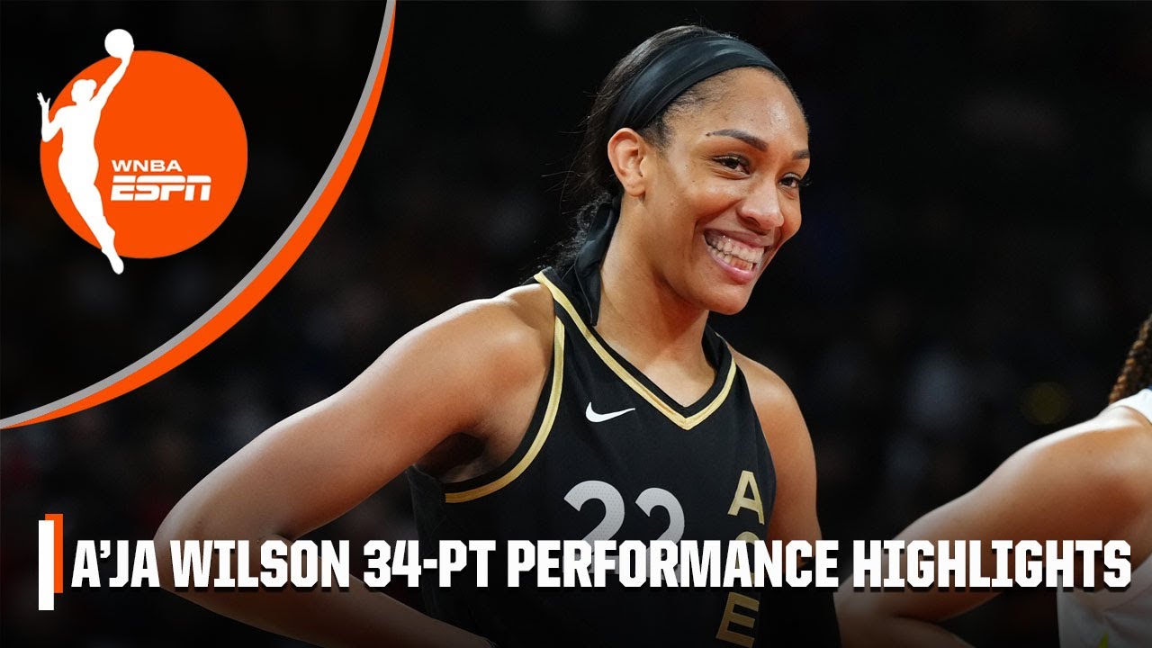 A’ja Wilson GOES OFF in Aces’ semifinal win ? ? | WNBA on ESPN