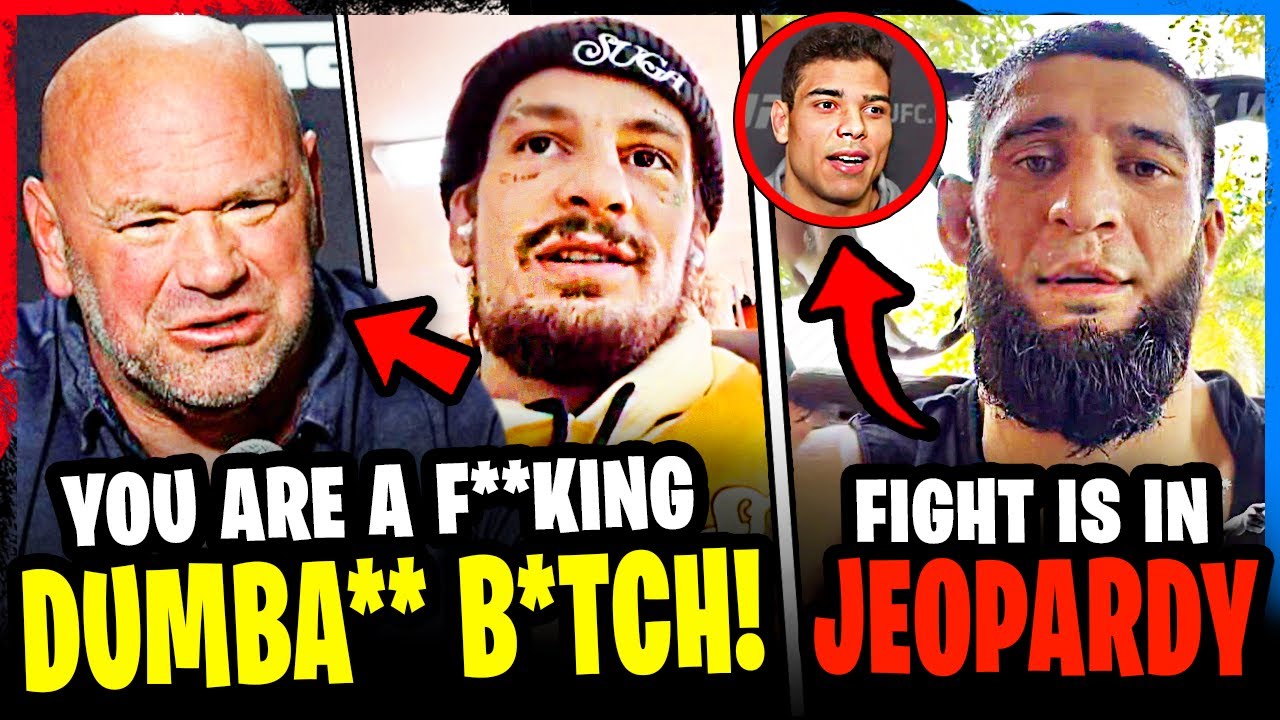 Dana White FURIOUS with UFC LEAK, Khamzat Chimaev vs Paulo Costa in JEOPARDY,