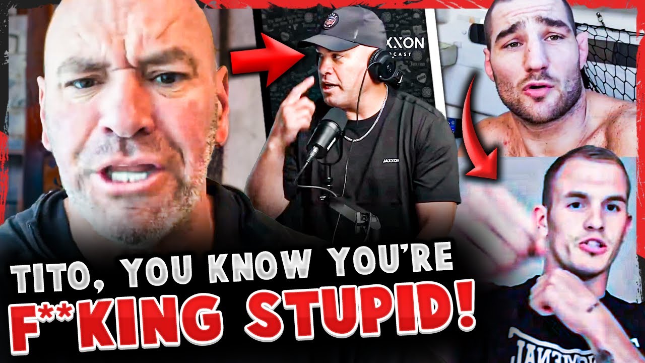 Dana White LOSES IT on “F***ING IDIOT” Tito Ortiz! Sean Strickland RIPS Ian