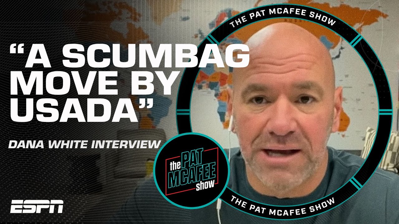 ‘A DIRTY MOVE’: Dana White reacts to USADA-UFC split, Conor McGregor & more! |