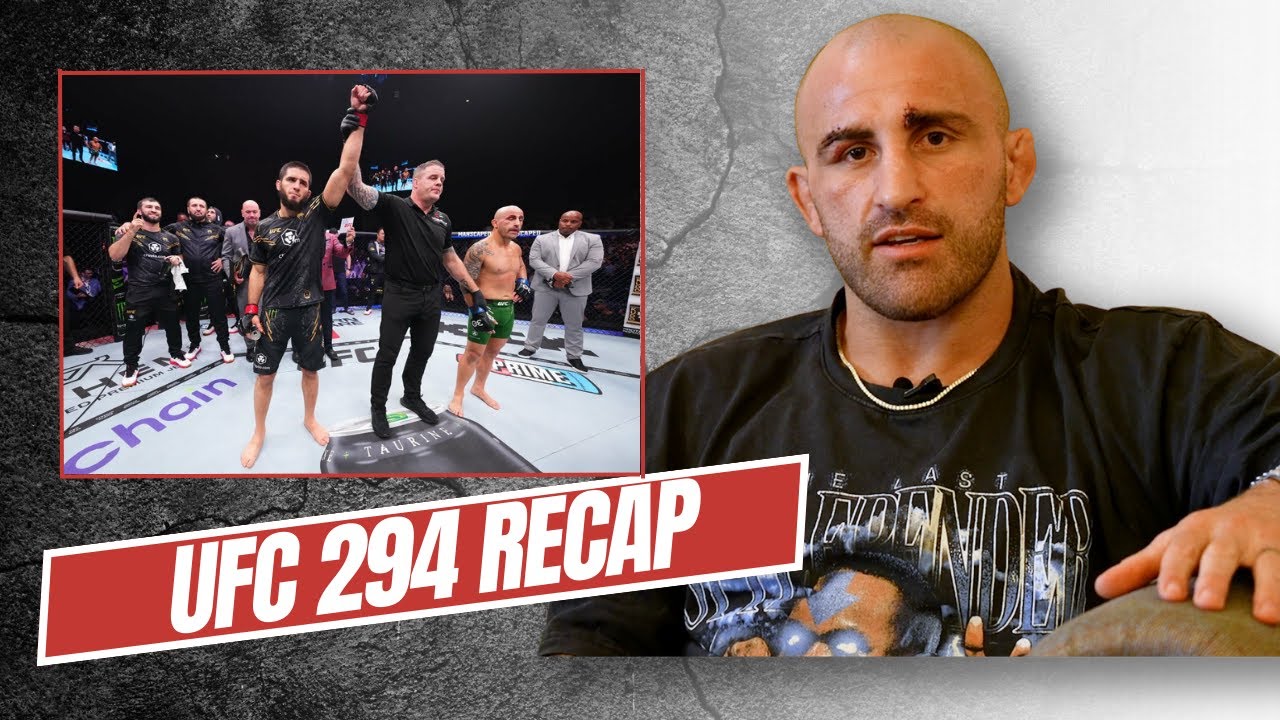 Alexander Volkanovski’s Recap of UFC 294 Loss to Islam Makhachev