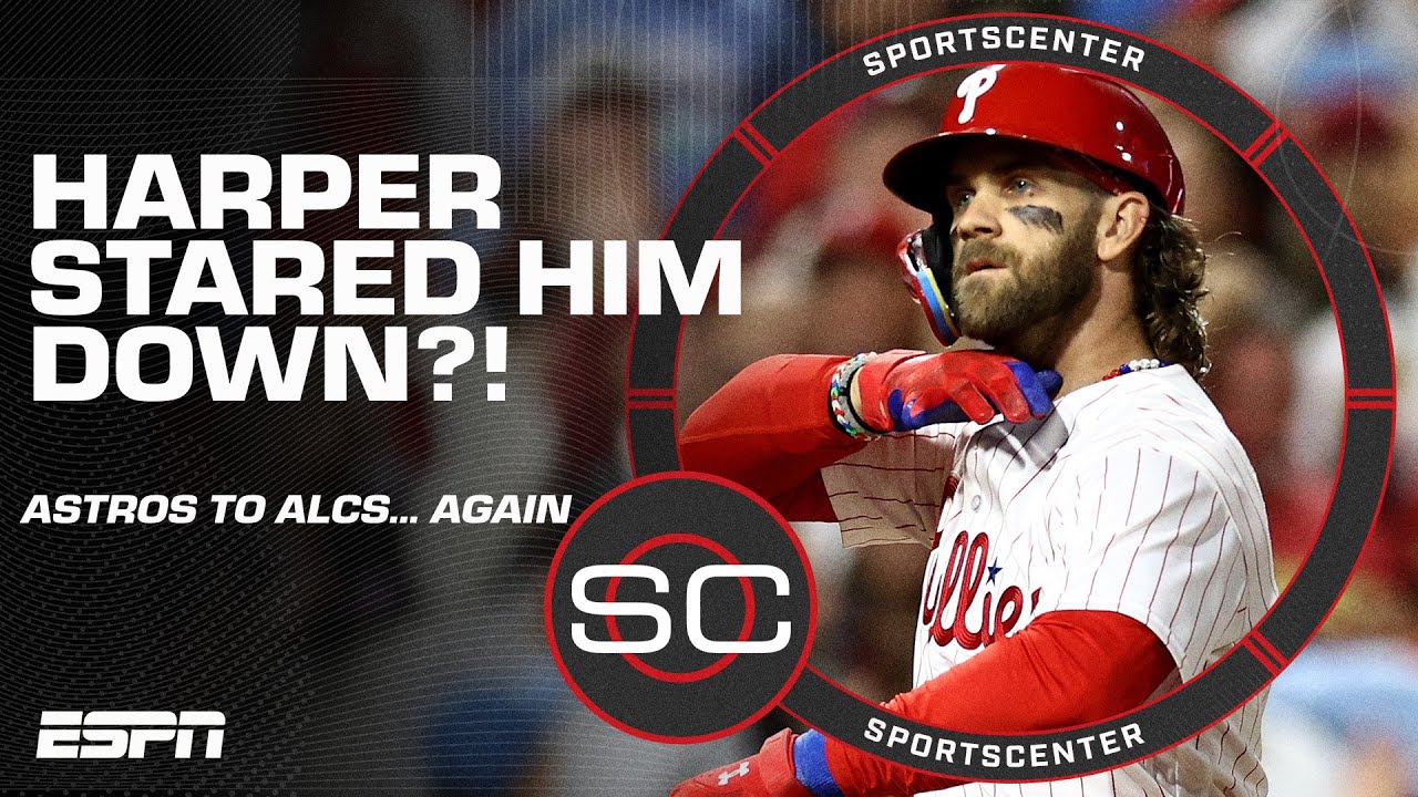 Astros’ lucky number 7 + Phillies take Game 3 PERSONALLY 😳 | SportsCenter