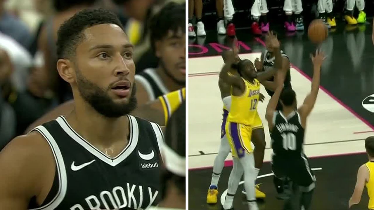 Ben Simmons gets an AND-ONE vs. Los Angeles Lakers 💪 | NBA on ESPN