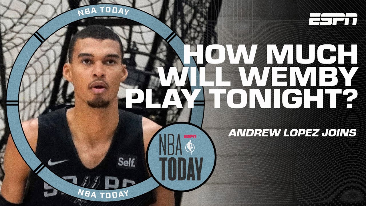 Expectations for Victor Wembanyma for the rest of the preseason | NBA Today