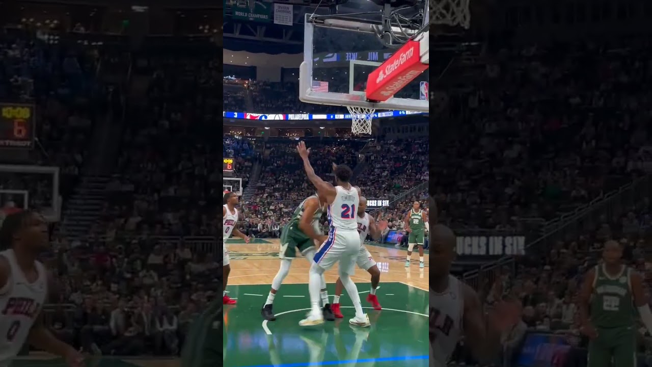 Giannis OVER JOEL EMBIID + THE AND-1 ???? shorts