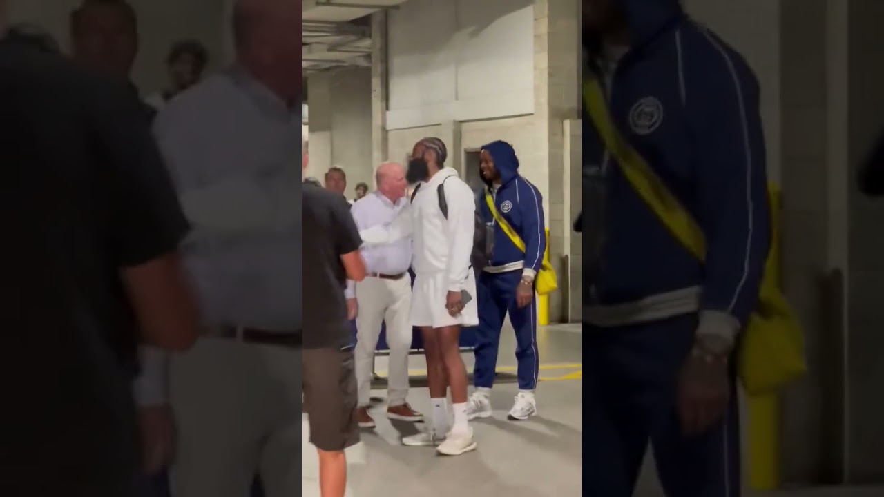 James Harden PJ Tucker arrive in LA ???? (via NotoriousOHMX) shorts