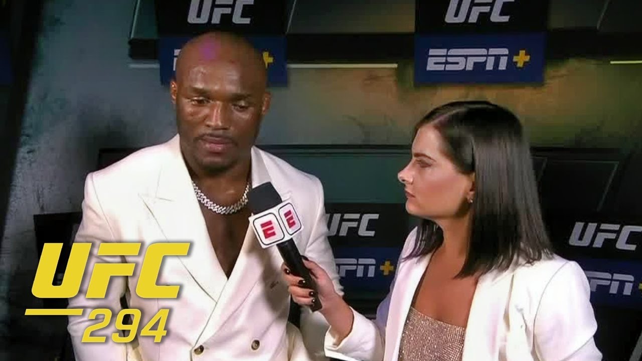 Kamaru Usman points to slow start after UFC 294 loss to Khamzat Chimaev | ESPN
