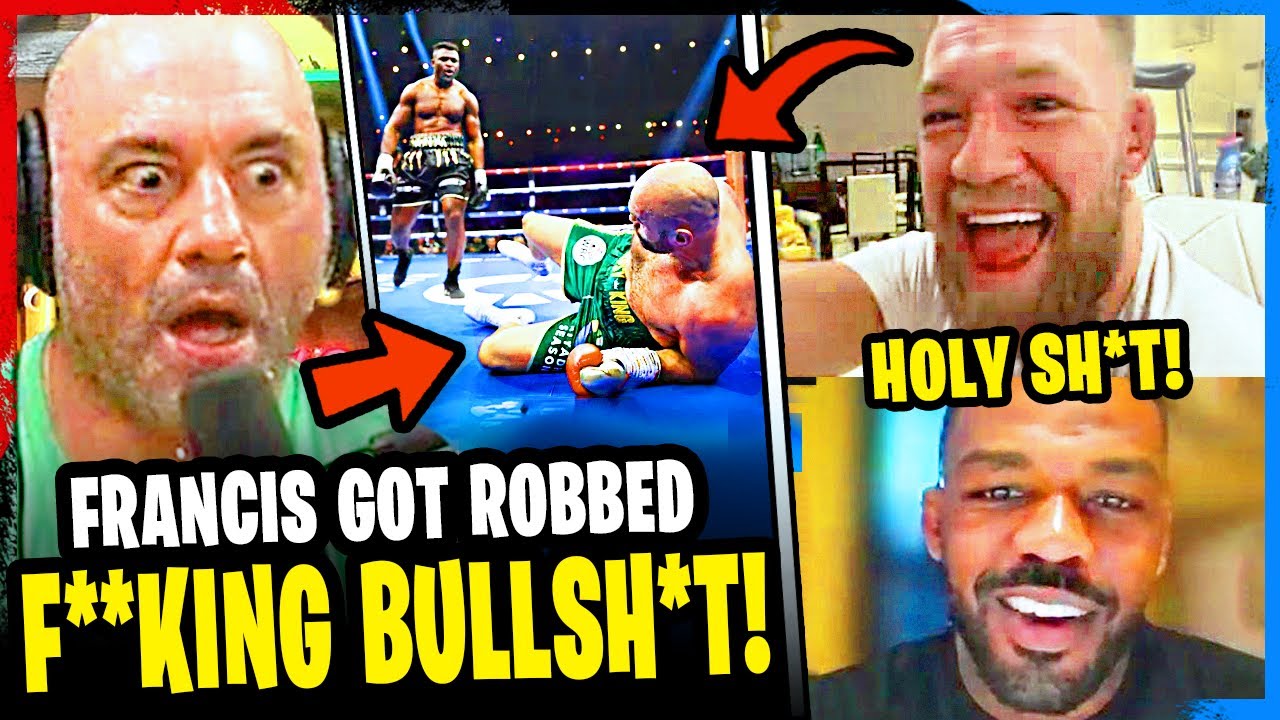 MMA Community Reacts – Tyson Fury vs Francis Ngannou HIGHLIGHTS (Boxing)