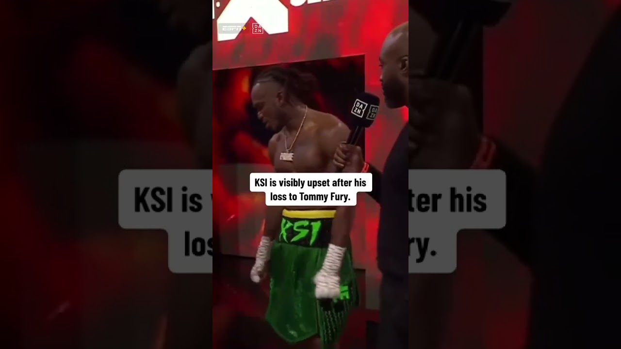 ksi tommyfury boxing (Courtesy DAZNESPN+ PPV)