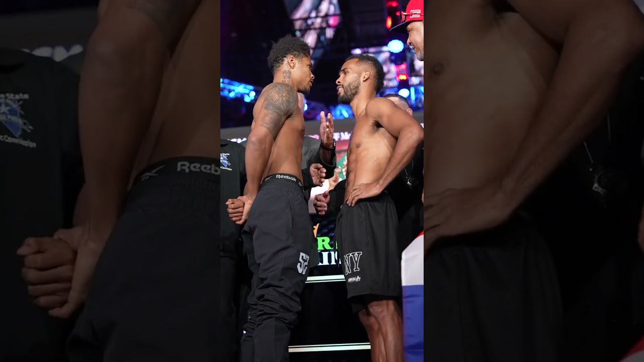 Things got intense during this face off ???? ShakurDeLosSantos shorts