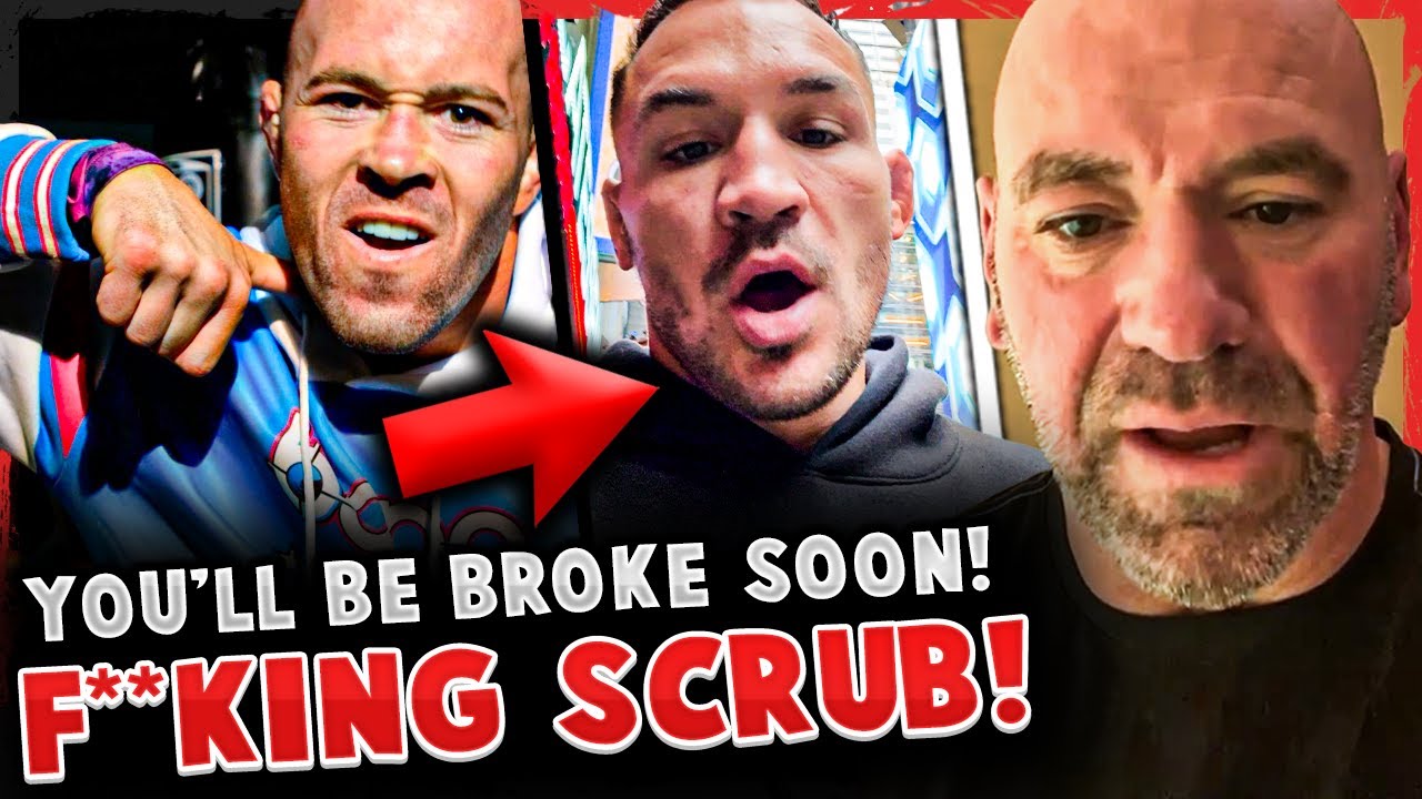 Colby Covington & Michael Chandler BACK AND FORTH! Dana White RESPONDS! UFC 300