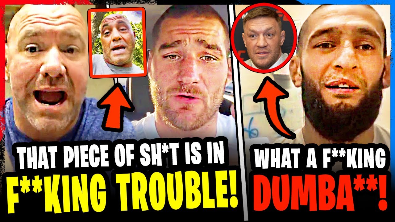 Joe Rogan UFC career IN JEOPARDY! Sean Strickland FURIOUS! Conor McGregor HUGE