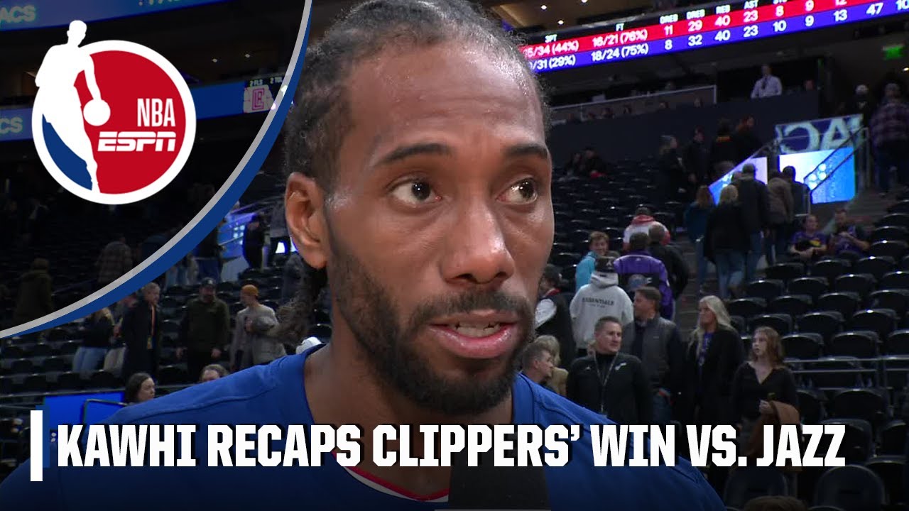 Kawhi Leonard credits Clippers teammates after scoring season-high 41 PTS | NBA