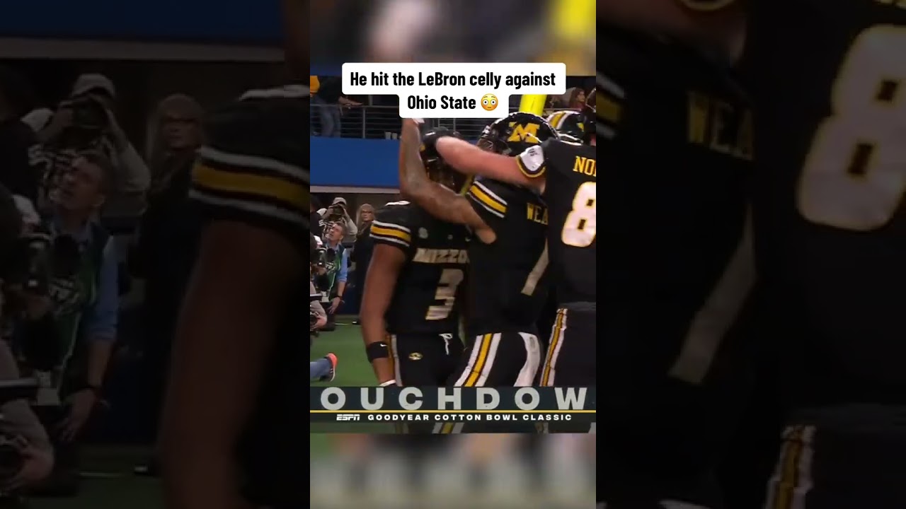 MIZZOU TAKES DOWN OHIO STATE ???? cfb football missouri ohiostate