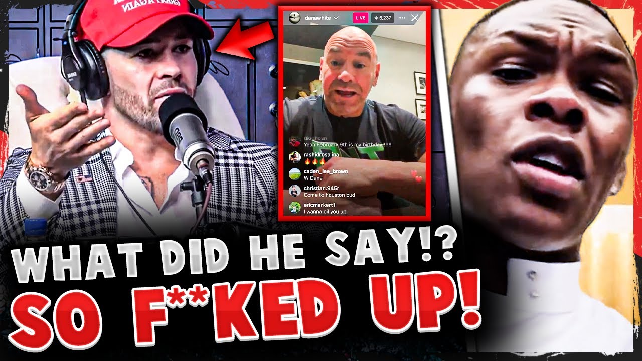 MMA Community DISGUSTED w/ Colby Covington after NEW INTERVIEW! Dana White