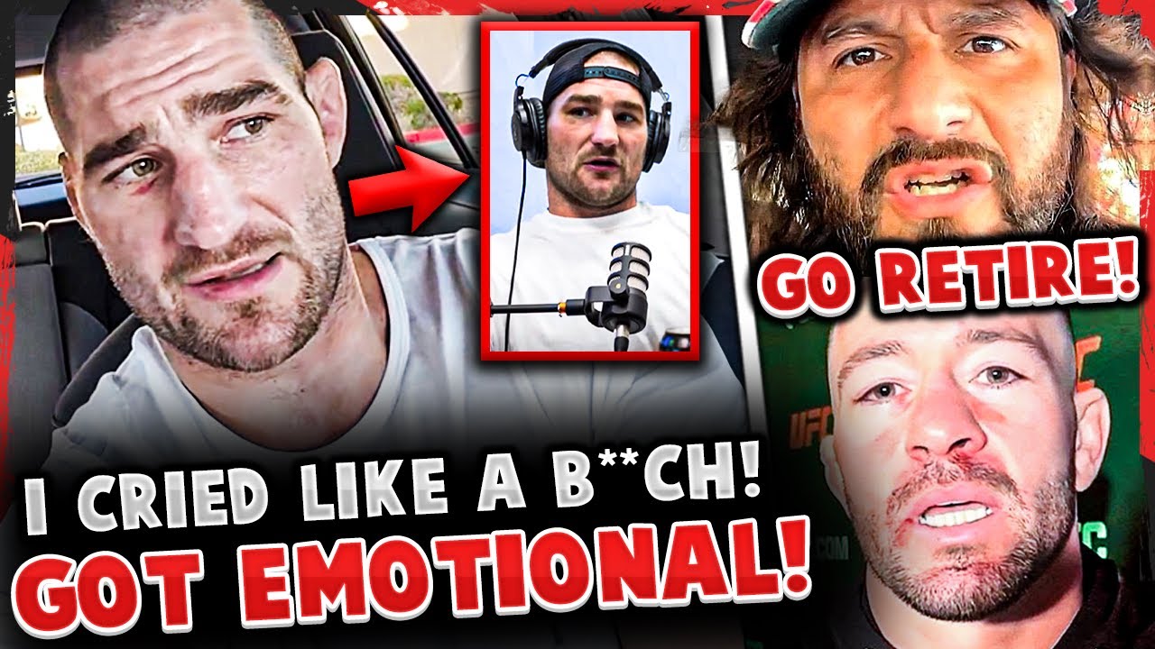 Sean Strickland got EMOTIONAL + CRIED on podcast over “DEMONS”, Jorge Masvidal