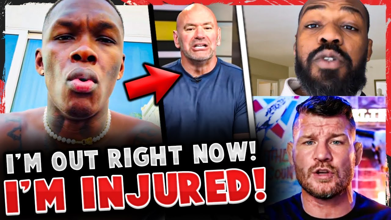 Israel Adesanya INJURED! Michael Bisping WARNS Jon Jones! Dana White & UFC 300