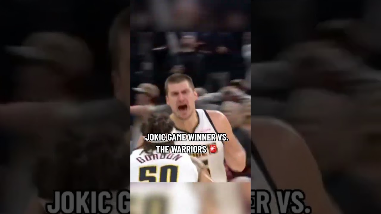 NIKOLA JOKIC HEAVED UP A PRAYER ????????????