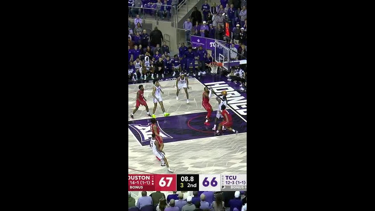 THEY’RE STORMING THE COURT AT TCU ????