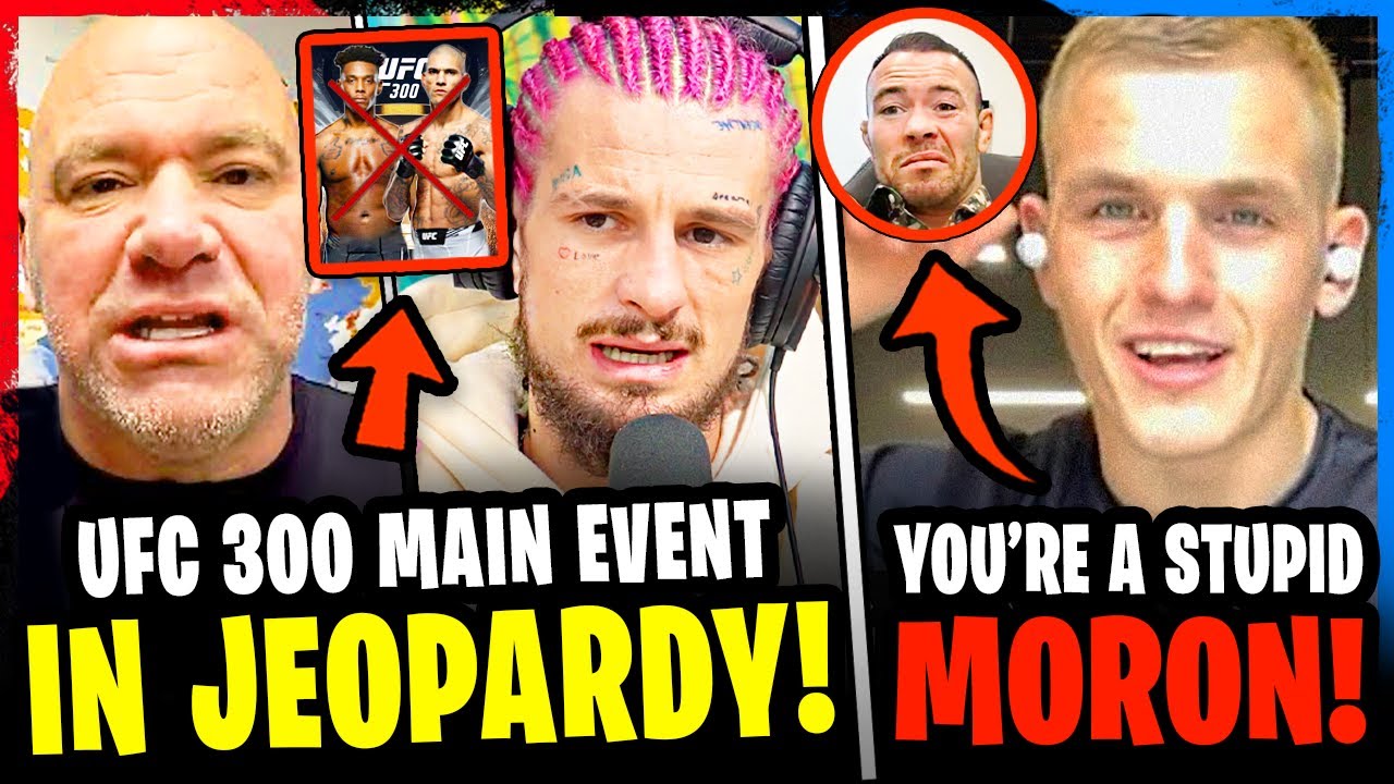 BREAKING: UFC 300 Main Event in JEOPARDY! Dana White SENDS WARNING to FIGHTERS!