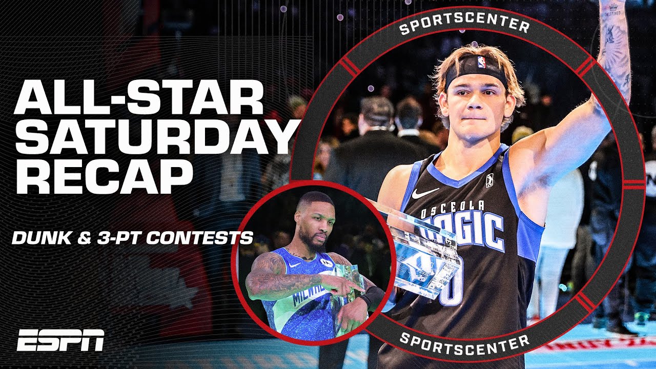 Dame calls game in the 3-Point contest and McClung REPEATS ???? NBA All-Star