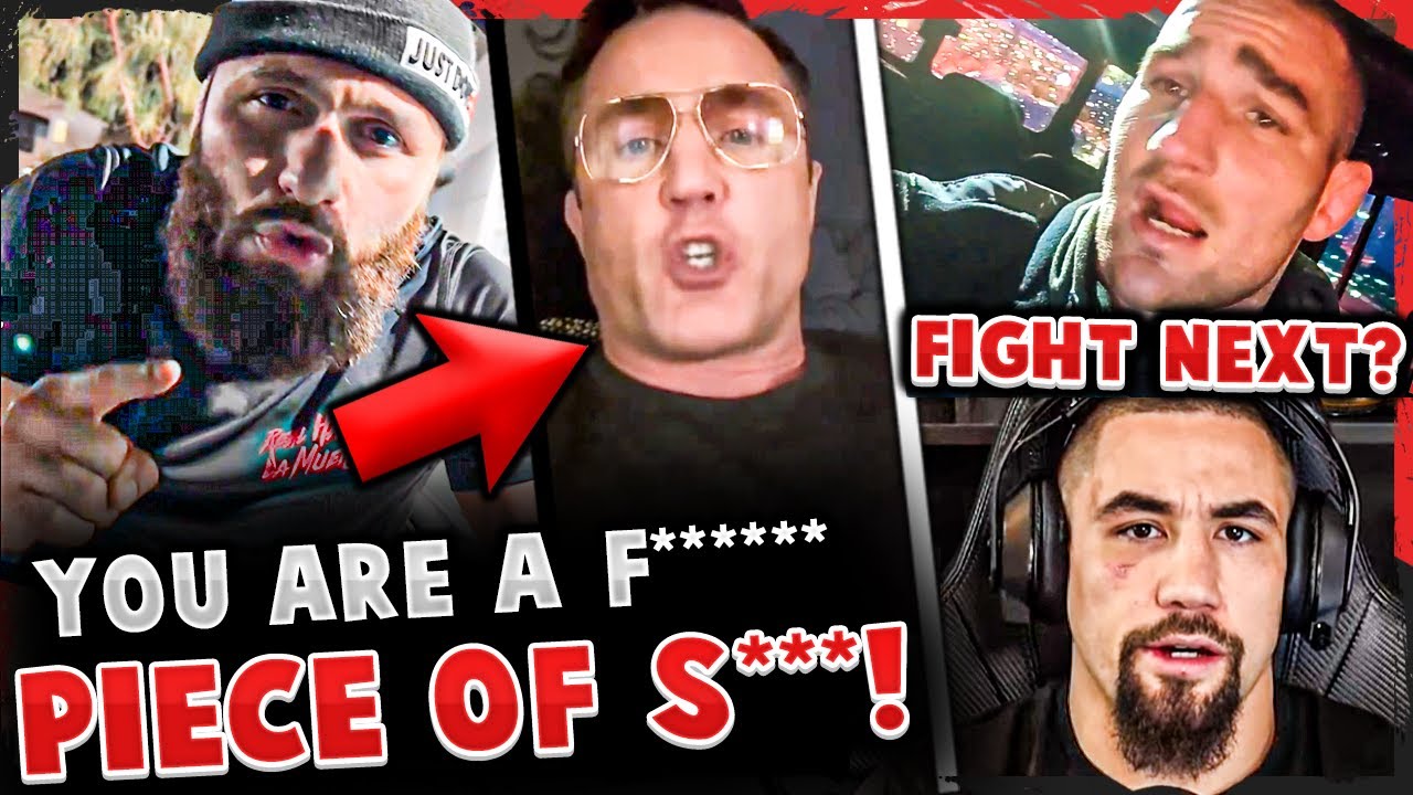 Jorge Masvidal LOSES IT on “PIECE OF S***” Chael Sonnen! Sean Strickland vs