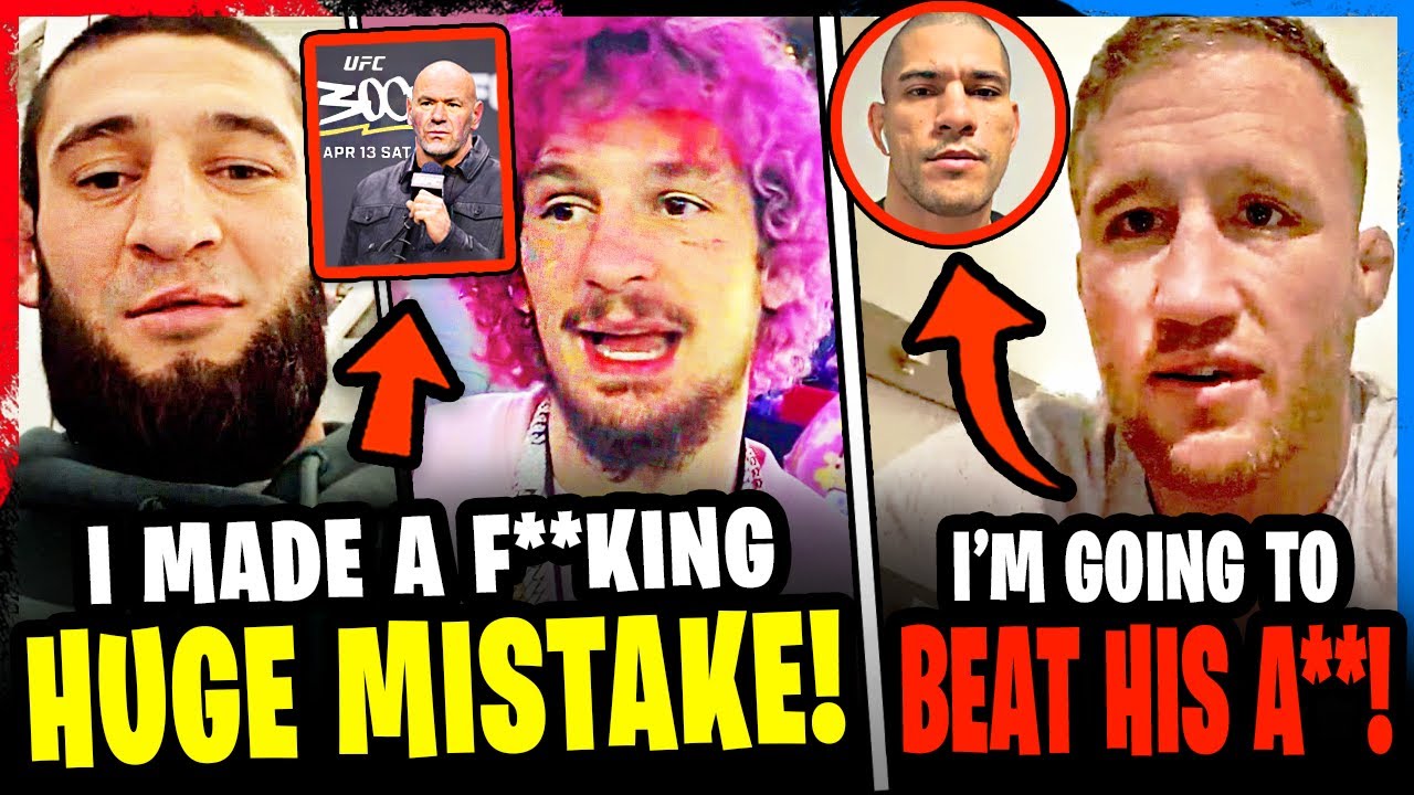 Khamzat Chimaev BREAKS SILENCE on UFC 300! Justin Gaethje gets CALLED OUT! Sean
