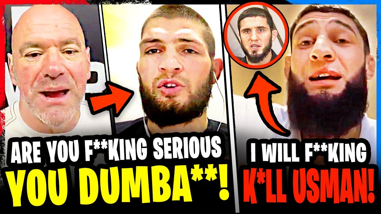 MMA Community GOES OFF on Khabib for SCAMMING FANS! Khamzat Chimaev vs Kamaru