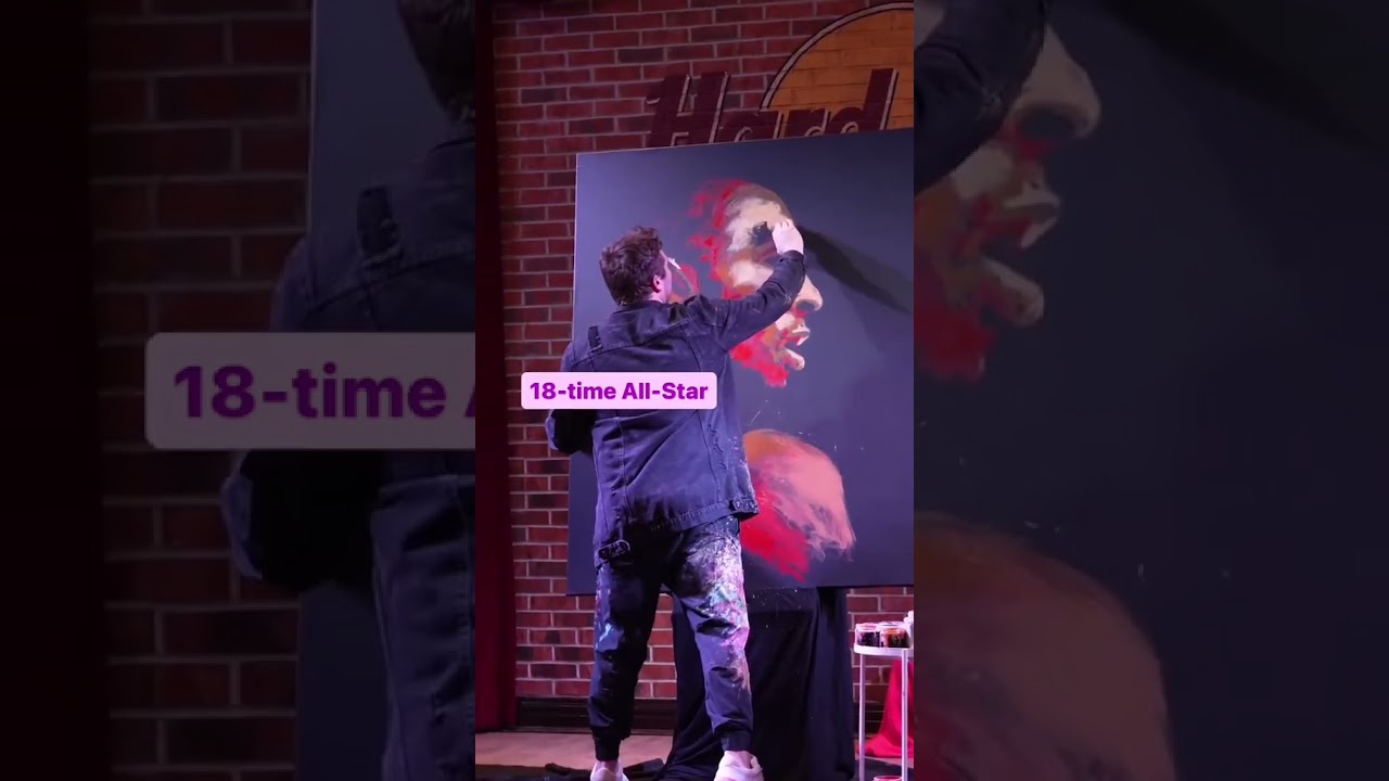 Speed Art of Kobe ???? (via Cody SabolTikTok) shorts