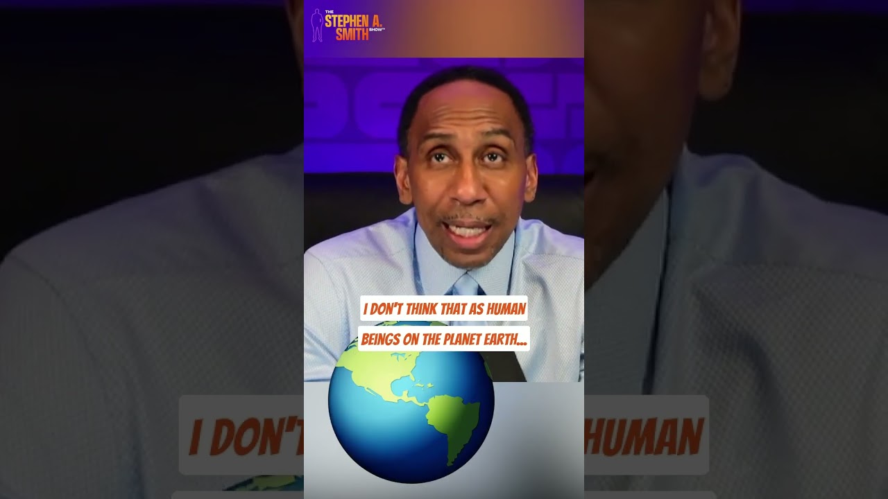 Stephen A. believes in ALIENS?! ???? (via stephenasmith) shorts