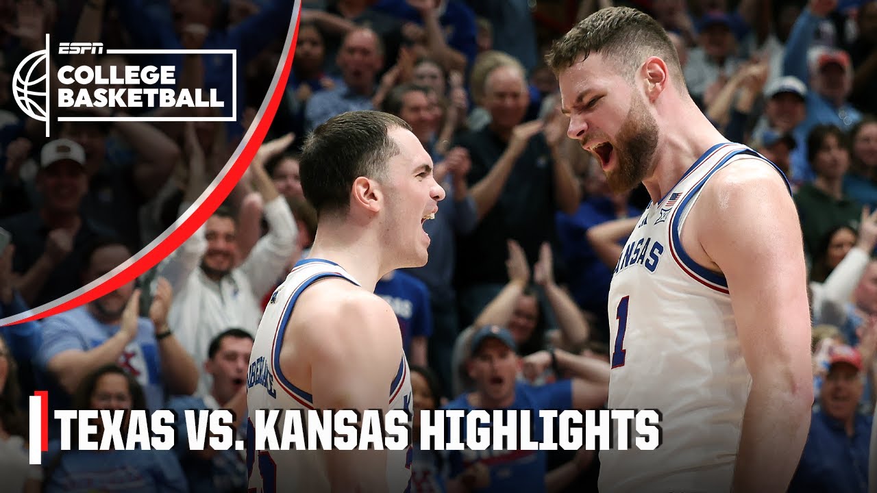 Texas Longhorns vs. Kansas Jayhawks | Full Game Highlights | ESPN College