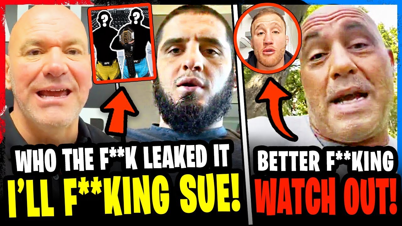 UFC 300 MAIN EVENT LEAKED! *FOOTAGE* Islam Makhachev REVEALS next UFC FIGHT in