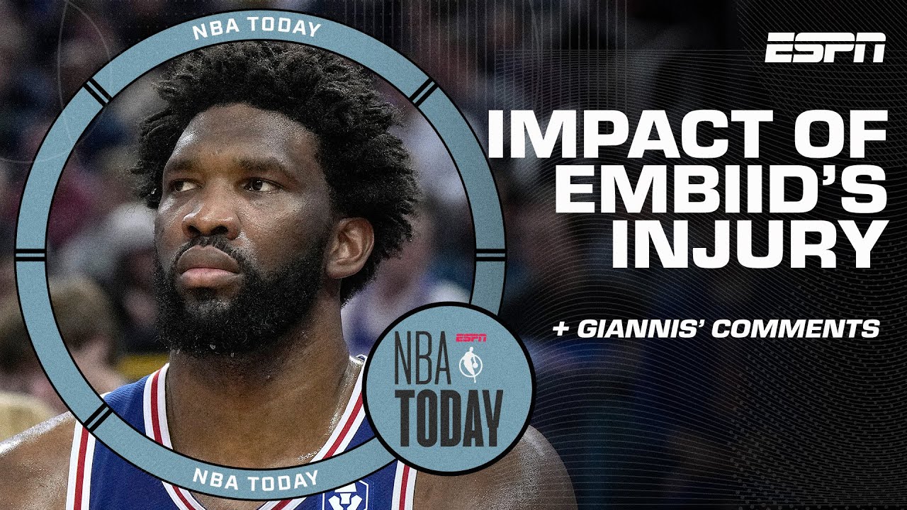 Woj’s Joel Embiid injury update, impact on 76ers’ moves Giannis’ comments on