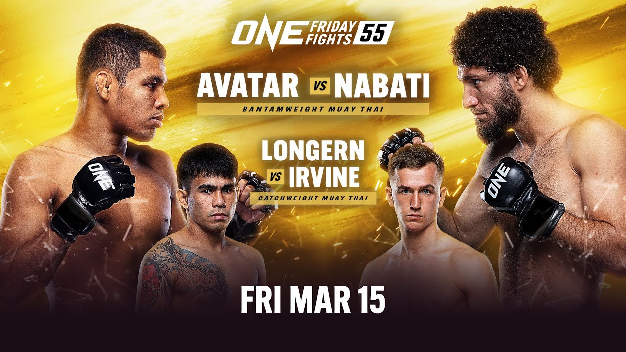 ???? [Live In HD] ONE Friday Fights 55: Avatar vs. Nabati