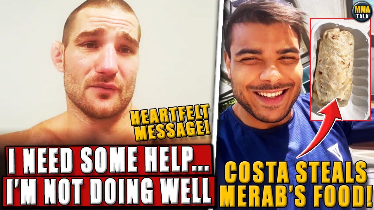 MMA Community CONCERNED for Sean Strickland after NEW VIDEO! Costa STEALS