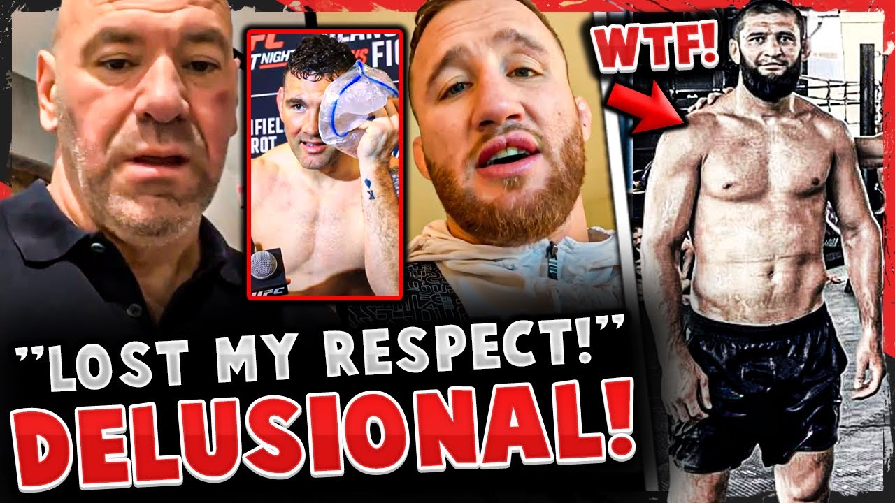 MMA Community FURIOUS w/ Chris Weidman! Khamzat Chimaev LOOKING MASSIVE in NEW