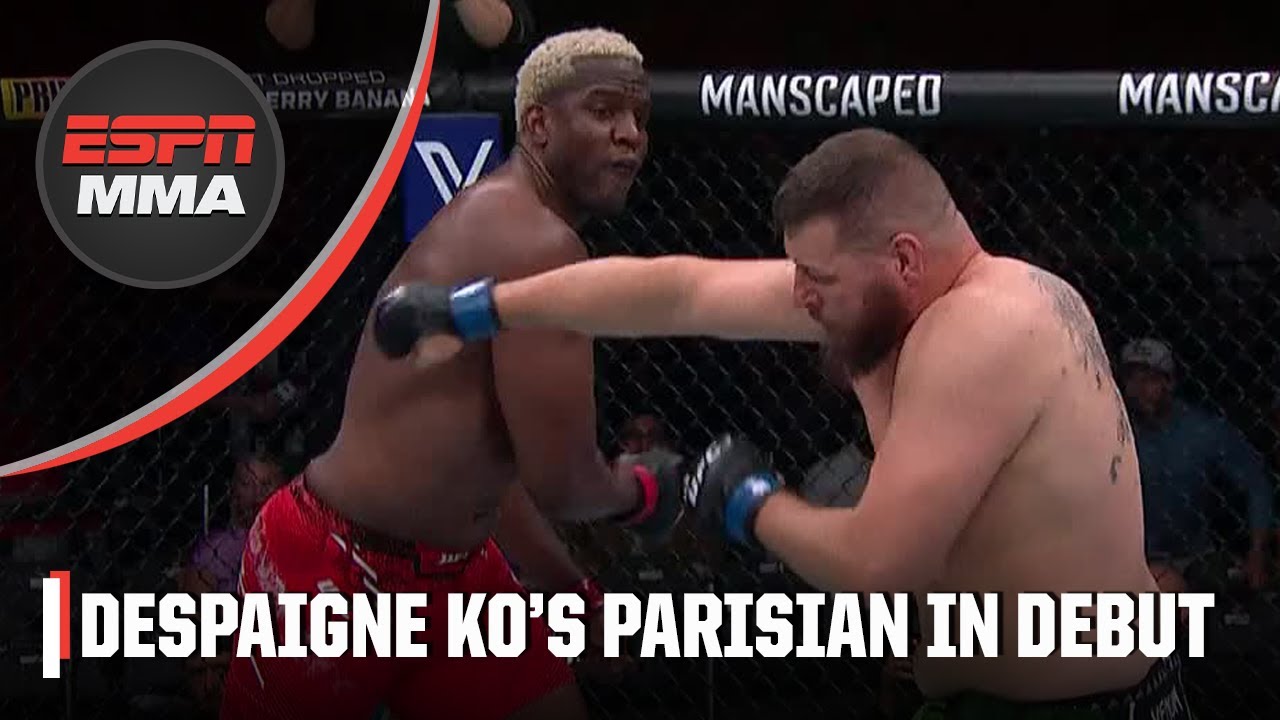 Robelis Despaigne wins debut with 18-SECOND KO on UFC 299 prelims | ESPN MMA