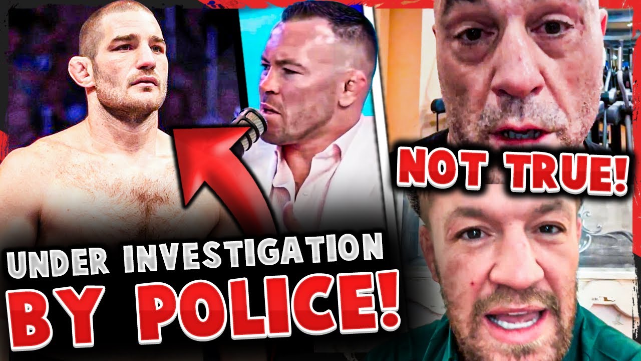 Sean Strickland UNDER INVESTIGATION by POLICE? Joe Rogan REFUTES Conor