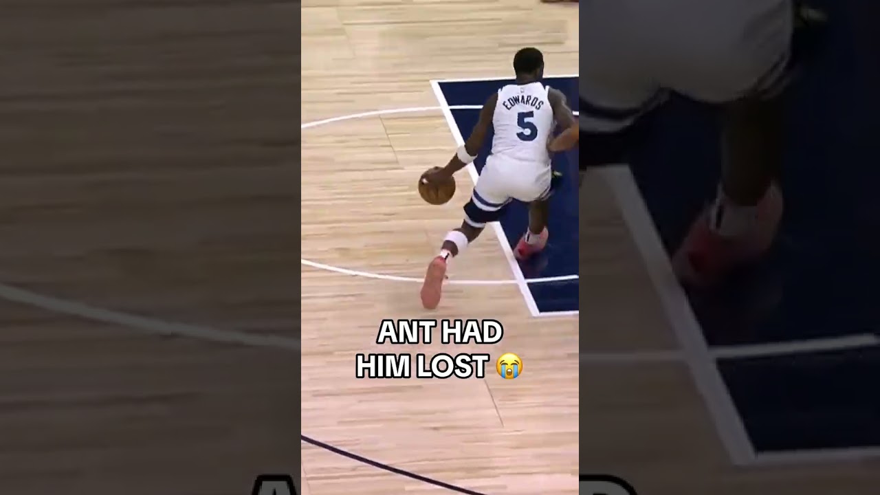 The footwork here by Anthony Edwards ????‍????