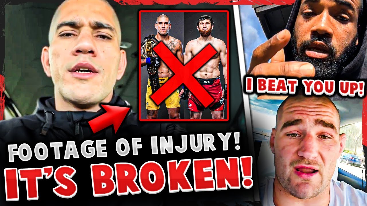 Alex Pereira GETS INJURED *FOOTAGE* + likely OUT of UFC 301! Bobby Green BEAT