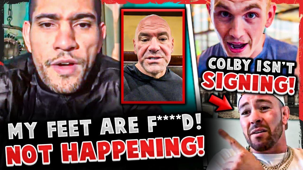 Alex Pereira REJECTS FIGHT OFFER! Colby Covington NOT SIGNING contract to fight