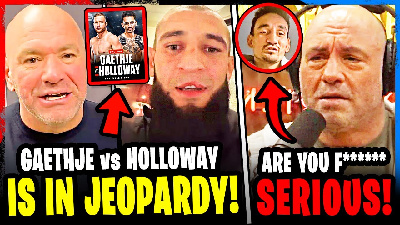 BREAKING! Justin Gaethje vs Max Holloway IN JEOPARDY! Khamzat SENDS MESSAGE to
