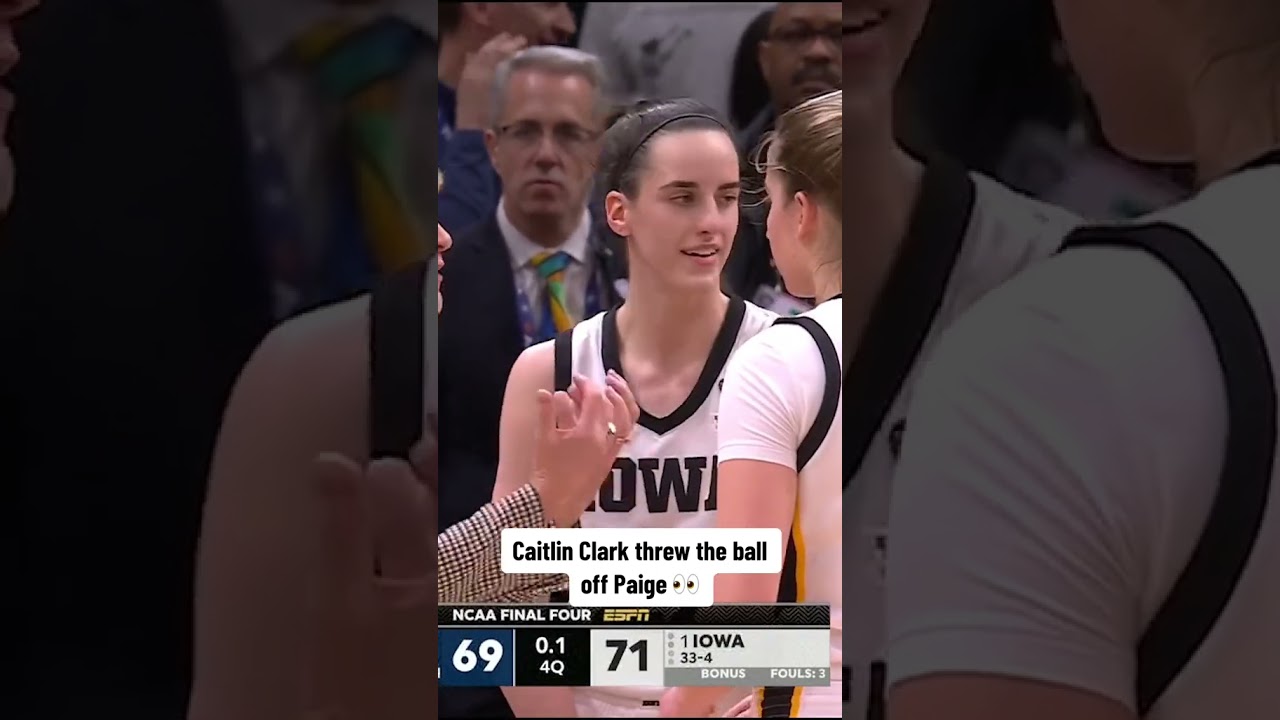 Caitlin Clark high IQ play ????